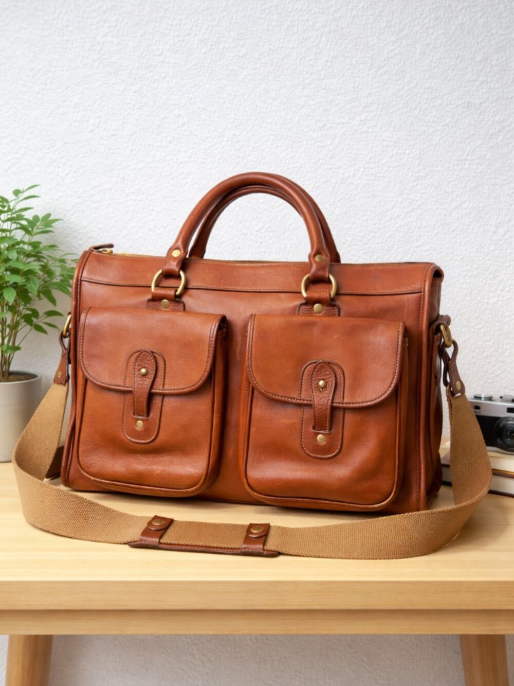 Vtg Ghurka No 5 The Examiner Marley Hodgson Leather Briefcase Bag U 180 USA